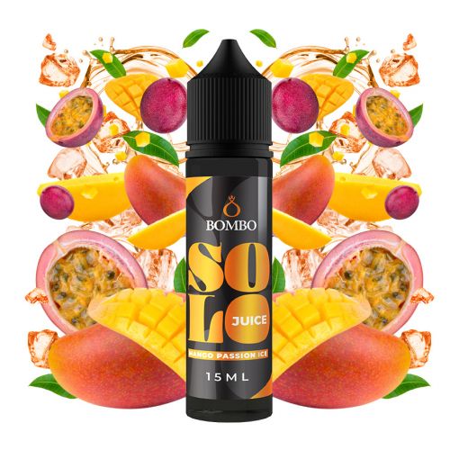 Příchuť SNV Bombo - Solo Juice - Mango Passion Ice 15ml