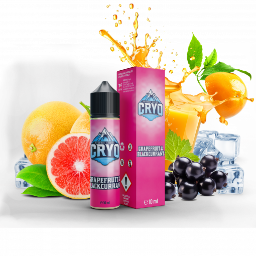 Příchuť Infamous Cryo - Grapefruit and Blackcurrant 10ml SnV