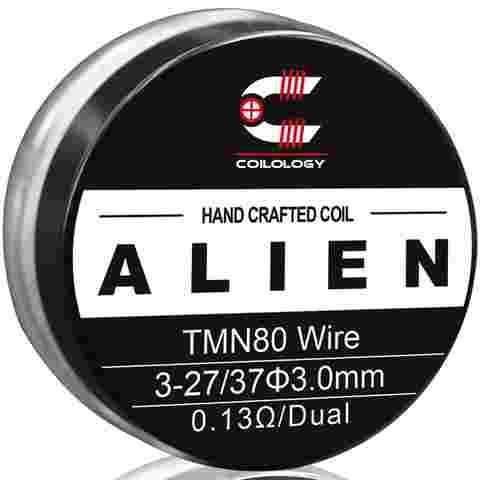 Spirálky Coilology Premium Handmade - Alien 0,13 ohm, 2 ks