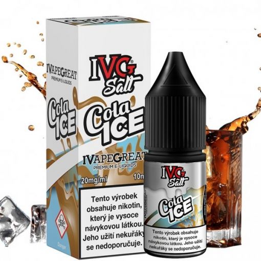 Nikotinová Sůl IVG Salt - Cola Ice / Ledová cola 10ml