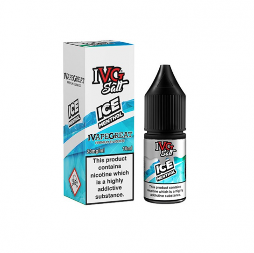 Nikotinová Sůl IVG Salt - Ice Menthol / Ledový mentol 10ml