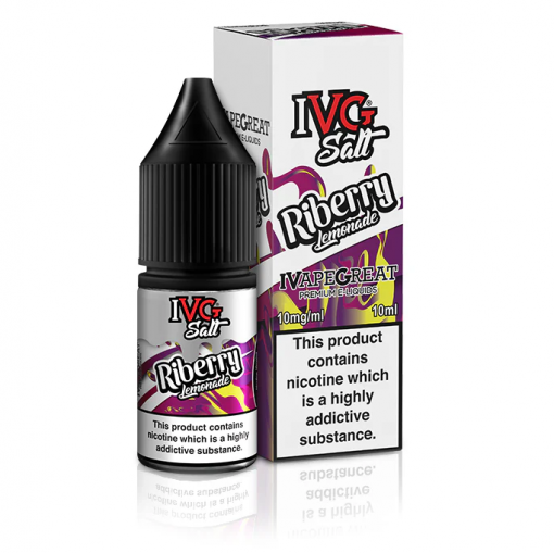 Nikotinová Sůl IVG Salt - Riberry Lemonade / Limonáda s bobulemi 10ml 