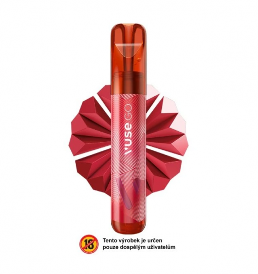 Vuse GO 1000 jednorázová e-cigareta Strawberry Ice