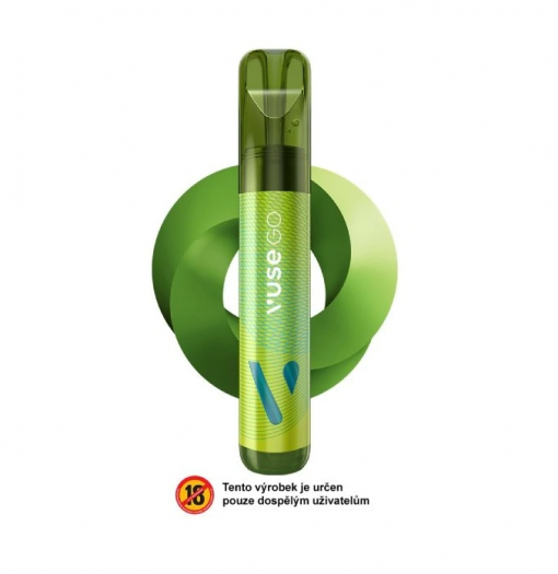 Vuse GO 1000 jednorázová e-cigareta Green Apple