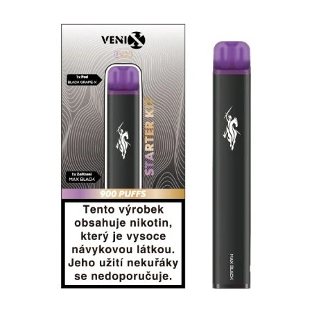 VENIX Max POD Starter Kit - Black Grape-X