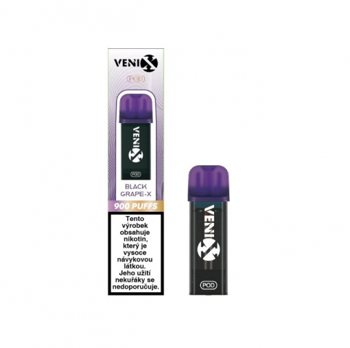 VENIX Max POD náplň Black Grape-X