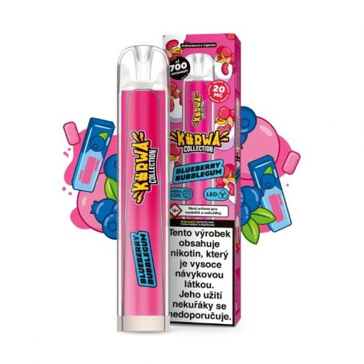 KURWA Collection jednorázová ecigareta Blueberry Bubblegum