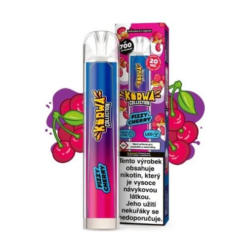 KURWA Collection jednorázová ecigareta Fizzy Cherry