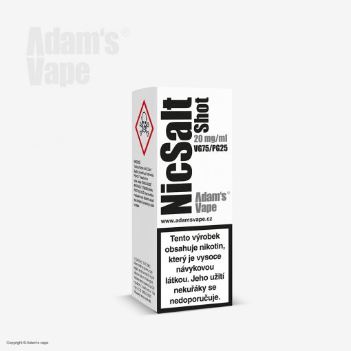 Adams vape Nicsalt Shot 10 ml 20 mg/ml, 75/25 VG/PG