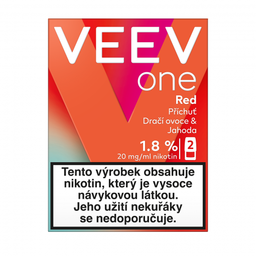 VEEV ONE náplň Red 20mg - 2ks