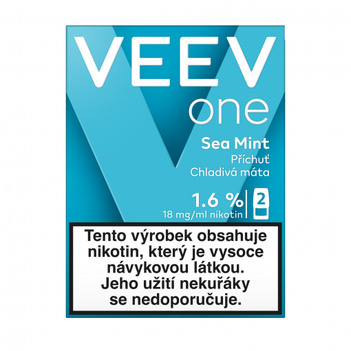 VEEV ONE náplň Sea Mint 18mg - 2ks