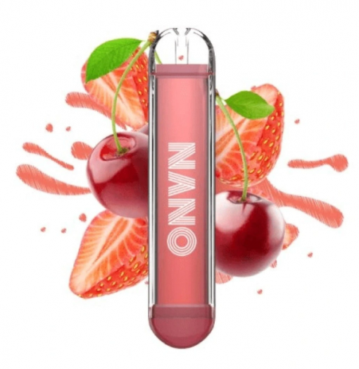 Jednorázová ecigareta Lio Nano II - Cherry Strawberry 16mg