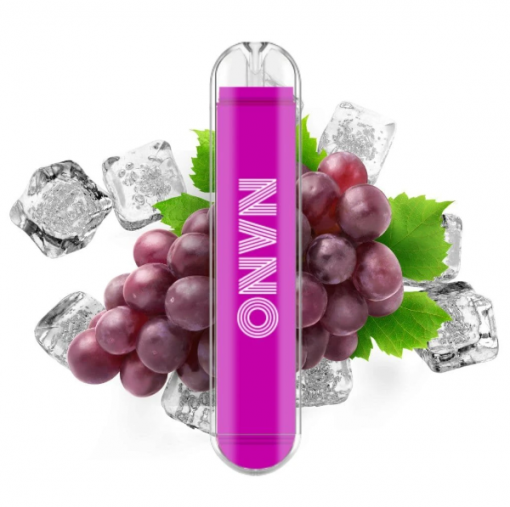 Jednorázová ecigareta Lio Nano II - Grape Ice 16mg