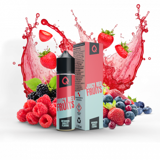 Příchuť Infamous Liqonic SNV - Juicy Red Fruits - šťavnaté červené plody - 10ml