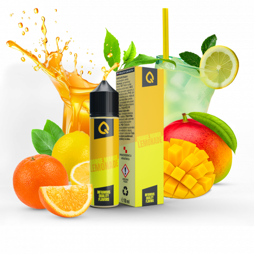Příchuť Infamous Liqonic SNV - Orange-Mango Lemonade - pomerančovo-mangová limonáda - 10ml