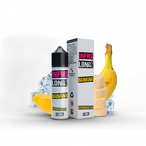 Příchuť SNV Infamous LongZ - Banana 10ml