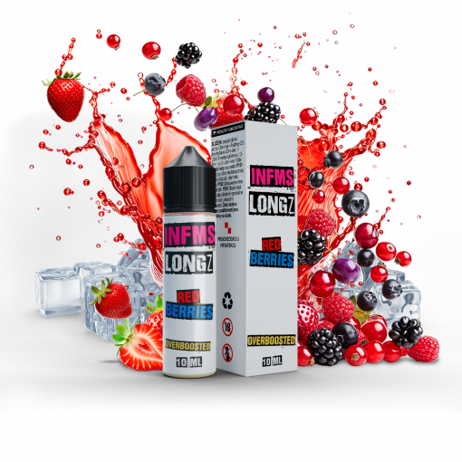 Příchuť SNV Infamous LongZ - Red Berries 10ml