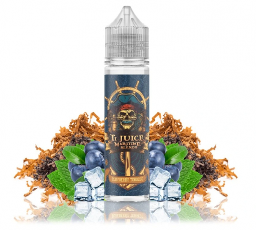 Příchuť TI Juice Maritime Blends - Blueberry Tobacco SnV 10ml
