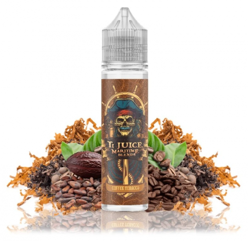 Příchuť TI Juice Maritime Blends - Coffee Tobacco SnV 10ml