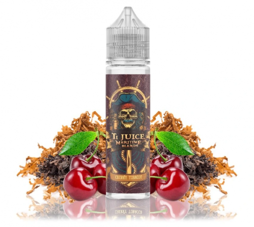 Příchuť TI Juice Maritime Blends - Cherry Tobacco SnV 10ml