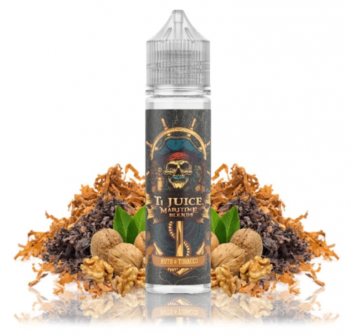 Příchuť TI Juice Maritime Blends - Nuts and Tobacco SnV 10ml