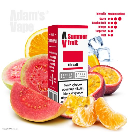 Adams Vape Nicsalt - Summer fruit 10ml