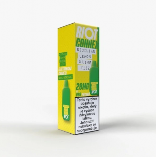 RIOT Connex POD náplň - Sicilian Lemon and Lime Fizz