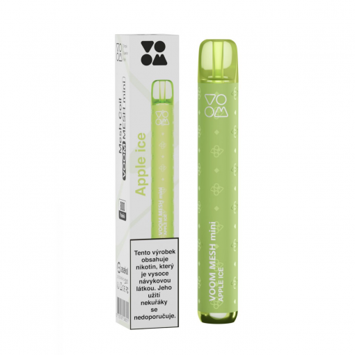 Voom Mesh Mini jednorázová ecigareta Apple Ice - 20mg