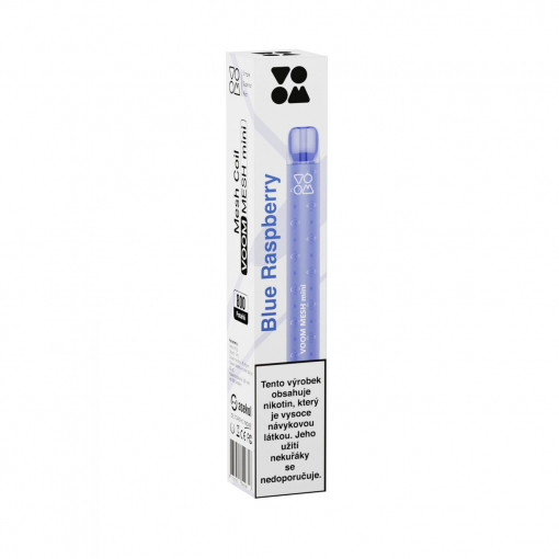 Voom Mesh Mini jednorázová ecigareta Blue Raspberry - 20mg