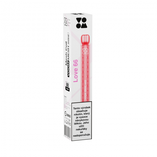 Voom Mesh Mini jednorázová ecigareta Love 66 - 20mg