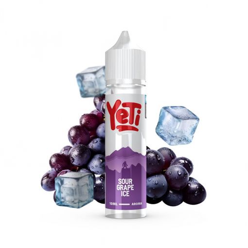 Příchuť Yeti Summit Series SnV - Sour Grape Ice 10ml