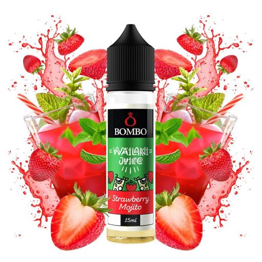 Příchuť SNV Bombo - Wailani Juice - Strawberry Mojito 15ml - Q Kolek