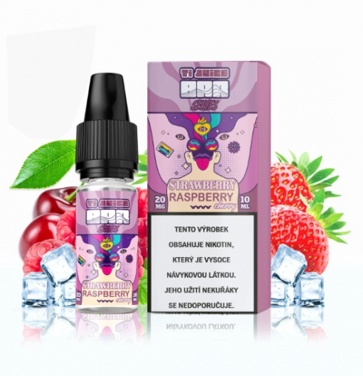 TI Juice Bar Series NicSalt - Strawberry Raspberry Cherry - 20 mg