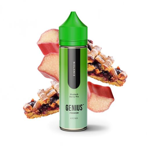 Příchuť Pro Vape - Genius - Einstein / Bobulovitý koláč s rebarborou 10ml SnV