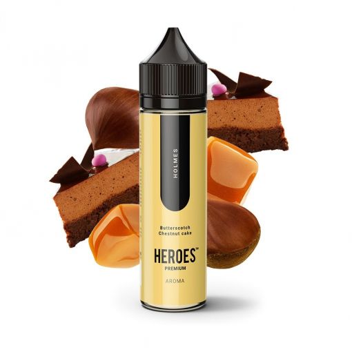 Příchuť Pro Vape - Heroes - Holmes / Kaštanový koláč a karamelka 10ml SnV