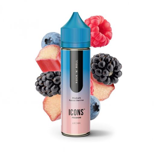 Příchuť Icons: Rock'n'Roll / Lesní plody s rebarborou - 10ml