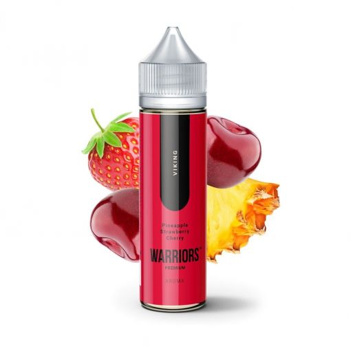 Příchuť Warriors: Viking - Ananas, jahoda, třešeň - 10ml