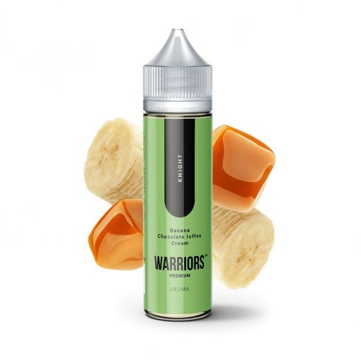 Příchuť Warriors: Knight - Banán, čokoládová karamela, smetana - 10ml