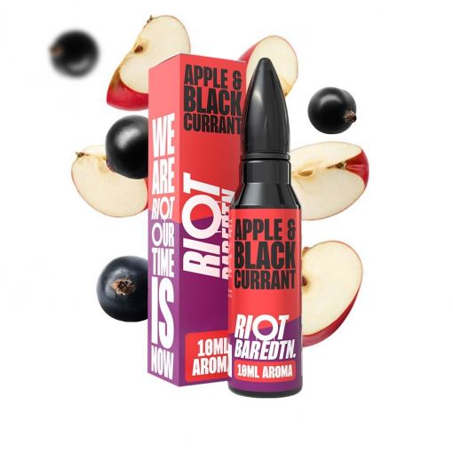 Příchuť Riot Squad - BAR EDTN - Apple and Blackcurrant / Jablko a černý rybíz 10ml SnV