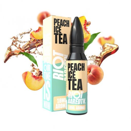 Příchuť Riot Squad - BAR EDTN - Peach Ice Tea / Ledový broskvový čaj 10ml SnV