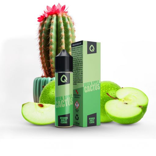 Příchuť Infamous Liqonic SNV - Green Apple Cactus - kaktus a zelené jablko - 10ml