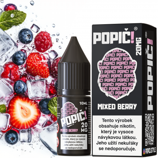 Nikotinová sůl POPIČ! - Mixed Berry / Lesní ovoce - 20mg