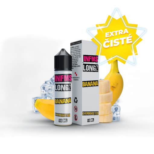 Příchuť SNV Infamous LongZ - Banana 10ml