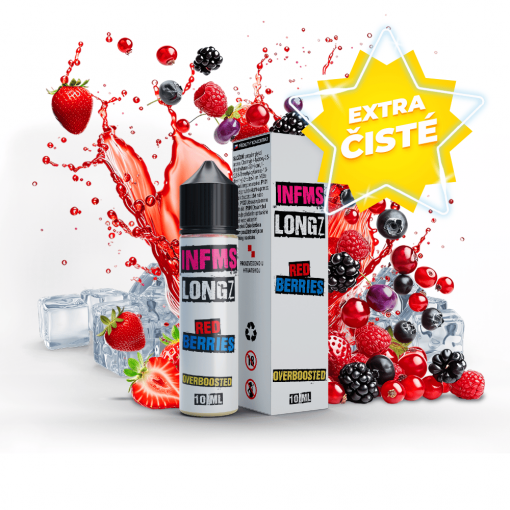 Příchuť SNV Infamous LongZ - Red Berries 10ml