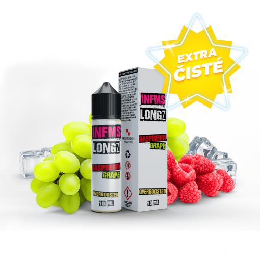 Příchuť SNV Infamous LongZ - Raspberry Grape 10ml
