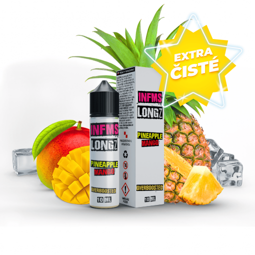 Příchuť SNV Infamous LongZ - Pineapple Mango 10ml