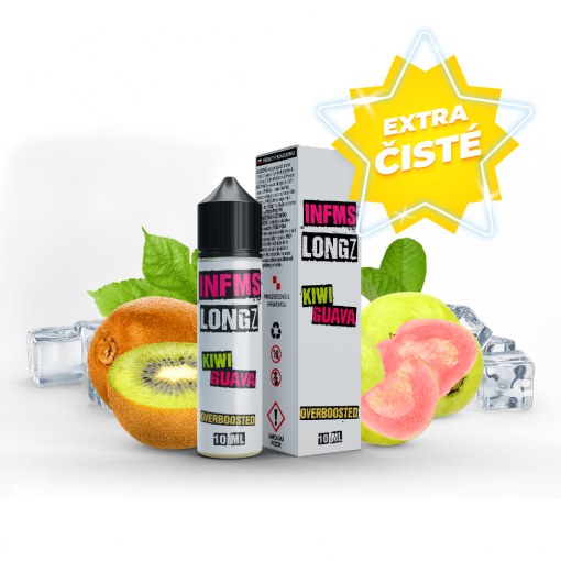 Příchuť SNV Infamous LongZ - Kiwi Guava 10ml