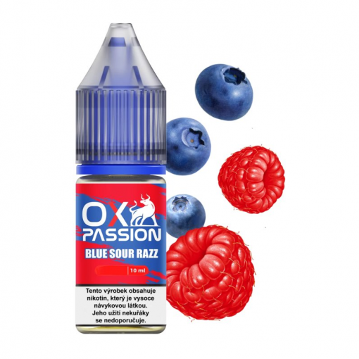 Nikotinová sůl Oxva OX Passion - Blue Sour Razz 10ml