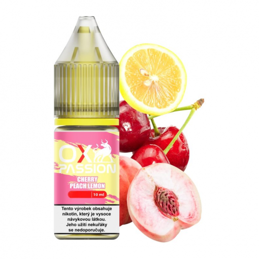 Nikotinová sůl Oxva OX Passion - Cherry Peach Lemon 10ml