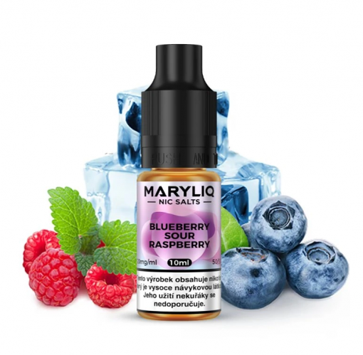 Nikotinová Sůl Lost Mary MARYLIQ Blueberry Sour Raspberry 10ml